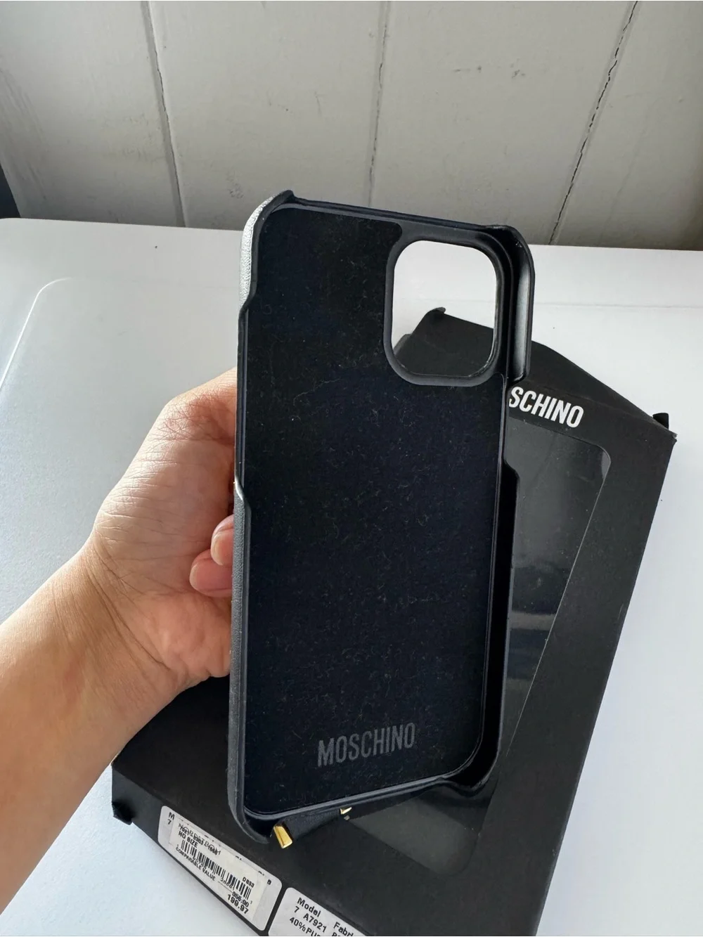 Moschino strap flair